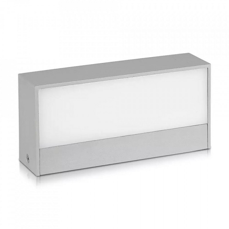 Oprawa Ścienna V-TAC 9W LED Góra Dół VT-8056 3000K Szary IP65 850lm