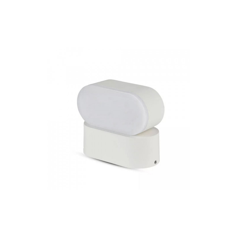 Kinkiet Ścienny V-TAC 6W LED Biały IP65 Obrotowy 350st VT-816 3000K 722lm