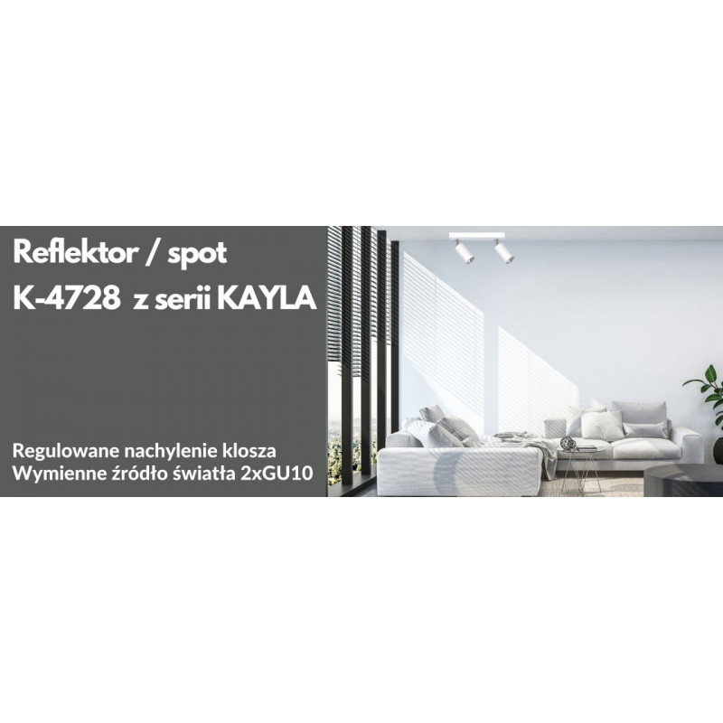 Reflektor / spot K-4728 z serii KAYLA
