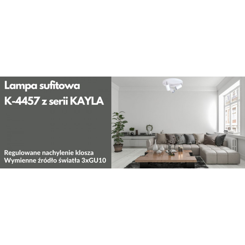 Lampa sufitowa K-4457 z serii KAYLA