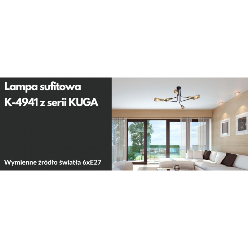 Lampa sufitowa K-4941 z serii KUGA