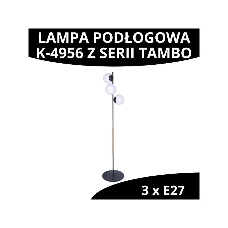 Lampa podłogowa K-4956 z serii TAMBO