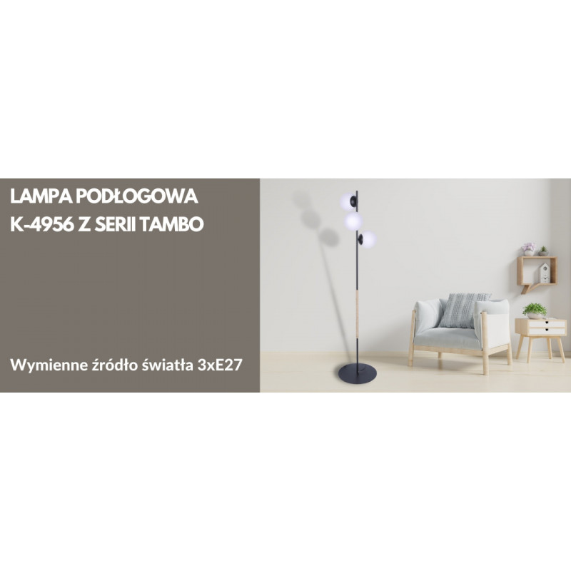 Lampa podłogowa K-4956 z serii TAMBO