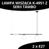 Lampa wisząca K-4951 z serii TAMBO