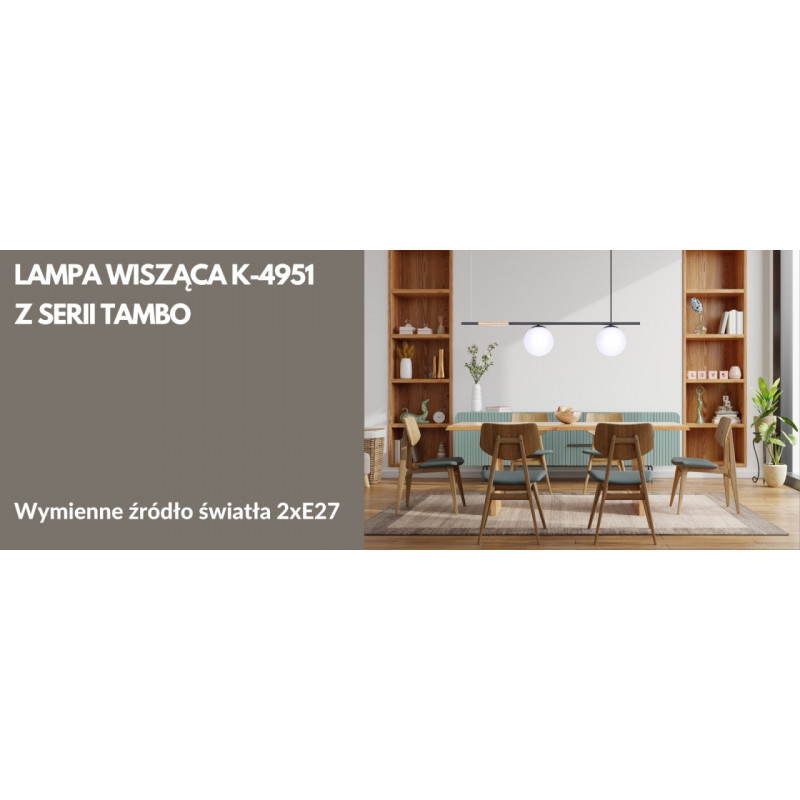 Lampa wisząca K-4951 z serii TAMBO