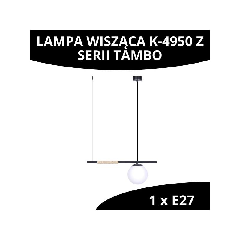 Lampa wisząca K-4950 z serii TAMBO