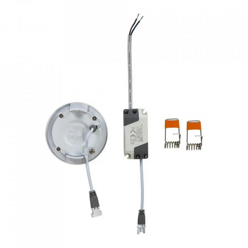 3W LED PANEL LIGHT WITH EMC DRIVER 4000K ROUND