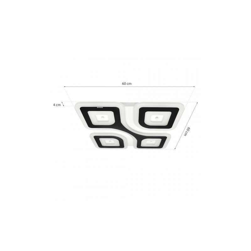 Plafon VOLTA 118W LED + PILOT
