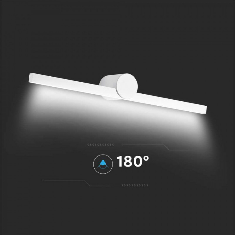 LED 12W MIRROR LIGHT COLORCODE:4000K WHITE BODY