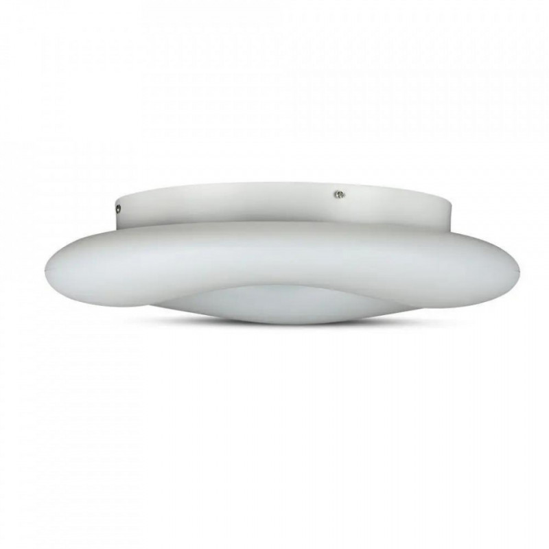 Oprawa LED V-TAC 80W Oprawa Sufitowa Owal Zmiana Barwy Światła D:750xH120 Ściemnianie Biały VT-7752 2700K-6400K 7300lm 3 Lata Gw