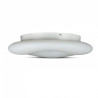 Oprawa LED V-TAC 80W Oprawa Sufitowa Owal Zmiana Barwy Światła D:750xH120 Ściemnianie Biały VT-7752 2700K-6400K 7300lm 3 Lata Gw