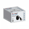 Kinkiet V-TAC 4,5W LED Czarny z włącznikiem VT-805 3000K 420lm 3 Lata Gwarancji
