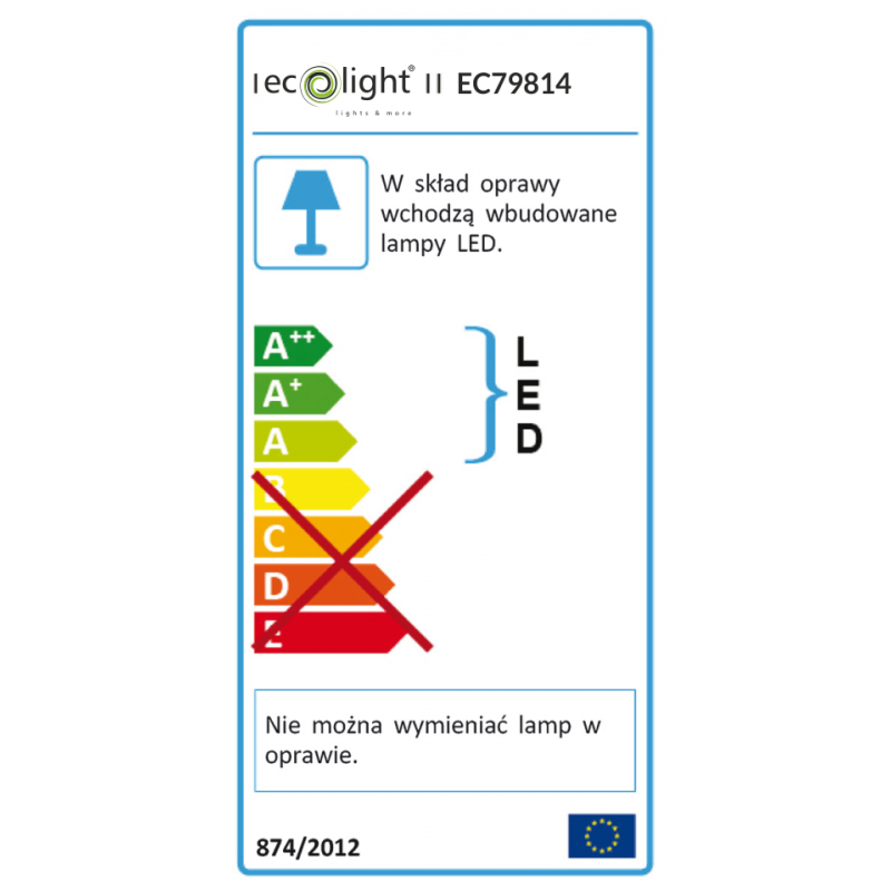 DOWNLIGHT N/T KWADRAT 6W 4000K 360lm