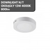 DOWNLIGHT N/T OKRĄGŁY 12W 4000K 800lm