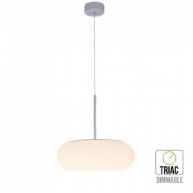 Oprawa Zwieszana V-TAC 25W LED Wisząca Triac Ściemnialna Biała VT-7351 3000K 2100lm