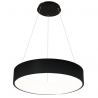 Czarna lampa LED wisząca OHIO 24W 4000K