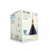 Oprawa Wisząca V-TAC Modern Drewnoen Top Czarny Color VT-7525
