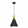 Oprawa Wisząca V-TAC Modern Drewnoen Top Czarny Color VT-7525