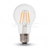 Żarówka LED V-TAC 4W Filament E27 A60 VT-1885 2700K 400lm