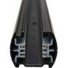 Szyna Szynoprzewód Track Light 1 Metr Czarny 3 Fazowy (w komplecie złącze zasilające i zaślepka) V-TAC