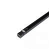 Szyna Szynoprzewód Track Light 1 Metr Czarny 3 Fazowy (w komplecie złącze zasilające i zaślepka) V-TAC