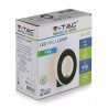 Oprawa Ścienna V-TAC 9W LED Wall Light Czarny VT-710 4000K IP20 990lm