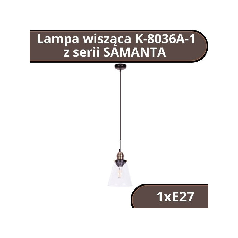 Lampa wisząca K-8036A-1 z serii SAMANTA K-8036A-1