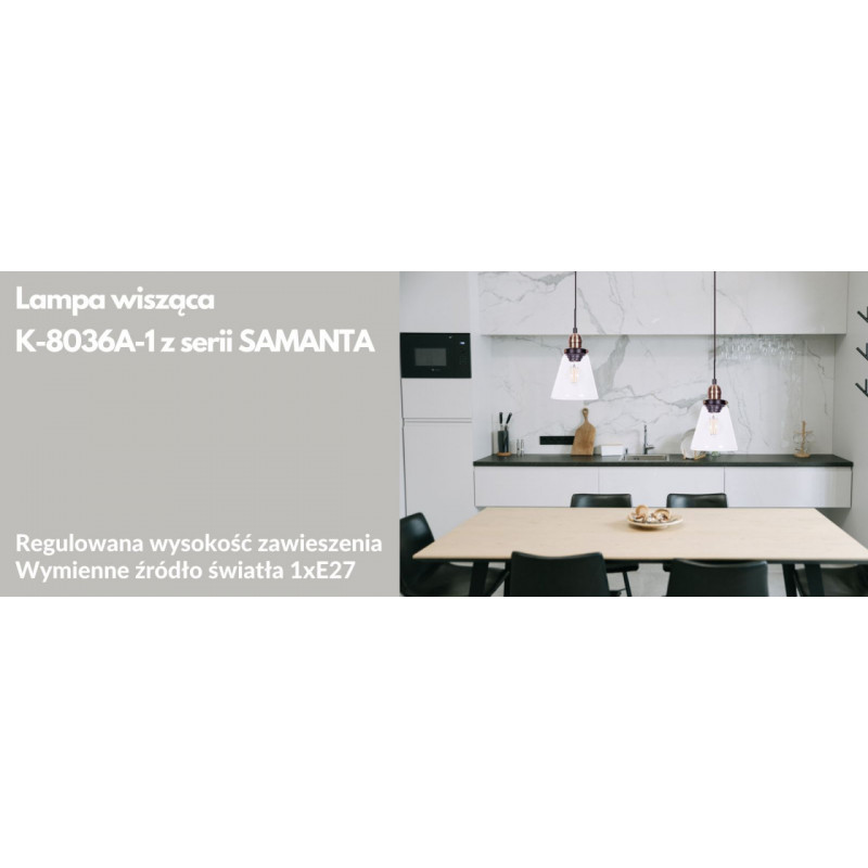 Lampa wisząca K-8036A-1 z serii SAMANTA K-8036A-1
