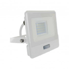 Projektor LED V-TAC 20W Czujnik Ruchu Biały VT-128S-1 4000K 5 Lat Gwarancji