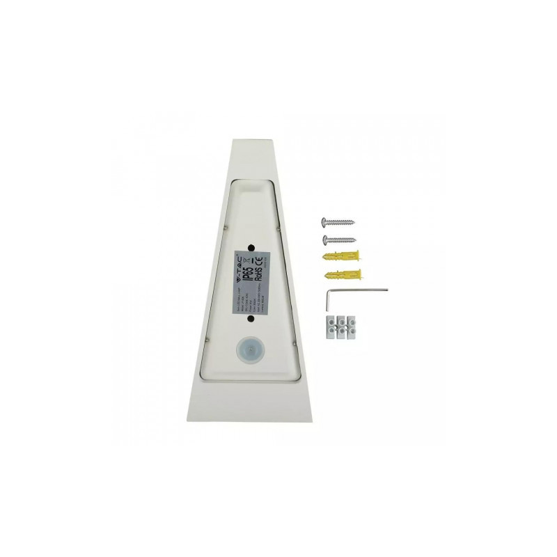 Kinkiet Ścienny V-TAC 6W LED Biały IP65 VT-826 4000K 476lm