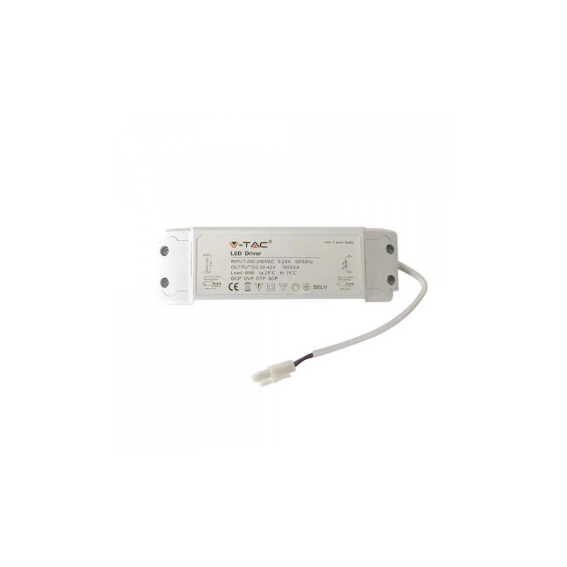 Panel LED V-TAC 45W 600x600 VT-6068 6400K UGR 3600lm PMMA
