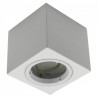 Oprawa V-TAC GIPS GU10 Natynkowa Kwadrat Aluminium Ring Biała 75x75x75mm VT-716
