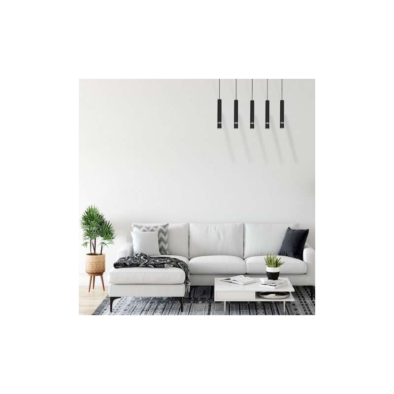 Lampa wisząca JOKER BLACK 5xGU10