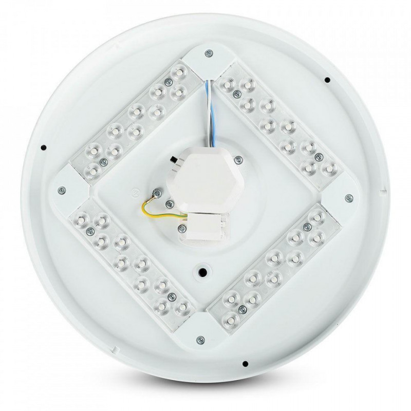 24W LED DOME LIGHT-350MM WITH MILKY COVER CCT:3IN1-ROUND