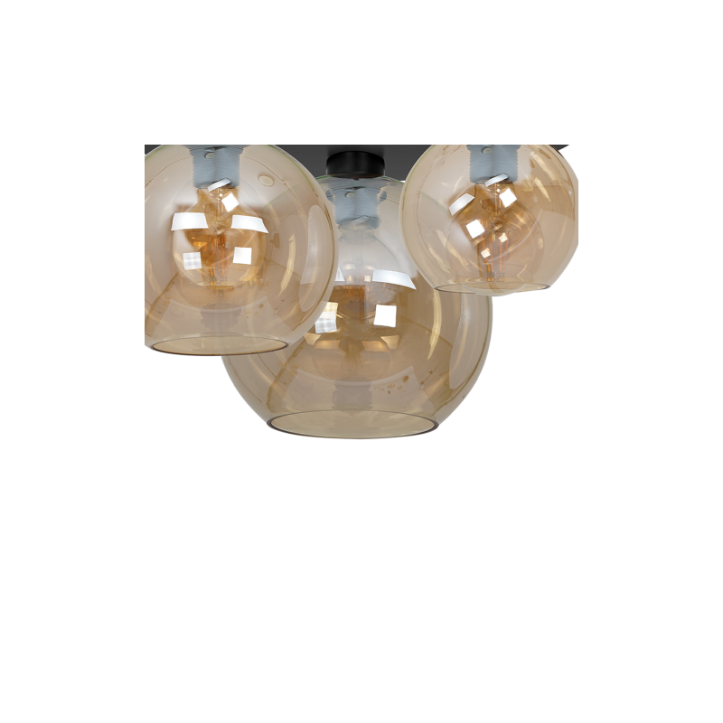 Lampa sufitowa SOFIA AMBER 3xE27