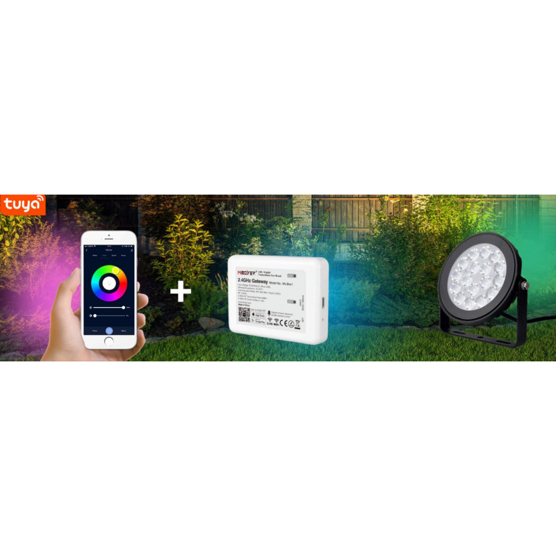 Lampa Ogrodowa FUTC01 9W 24V RGB+CCT Mi Light