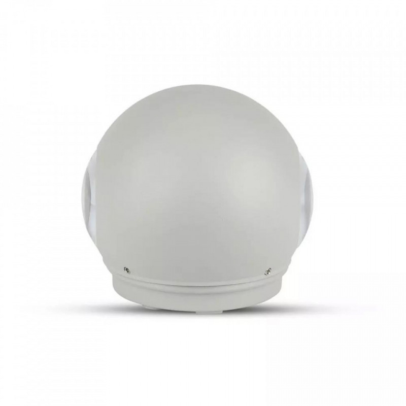 Kinkiet Ścienny V-TAC 6W LED Szary Okrągły IP65 4000K VT-836