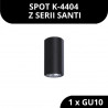 Spot K-4404 SANTI z serii MILE BLACK