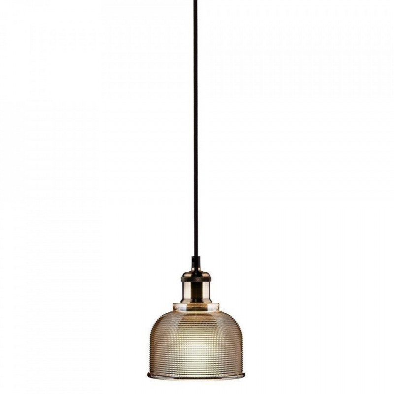 Oprawa Wisząca V-TAC LOFT Szkło Bursztyn Szkło fi145 VT-7150