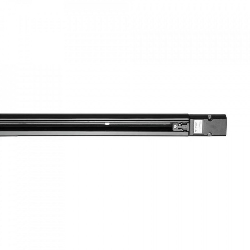 Szyna Szynoprzewód Track Light 1.5 Metra Czarny 3 Fazowy (w komplecie złącze zasilające i zaślepka) V-TAC