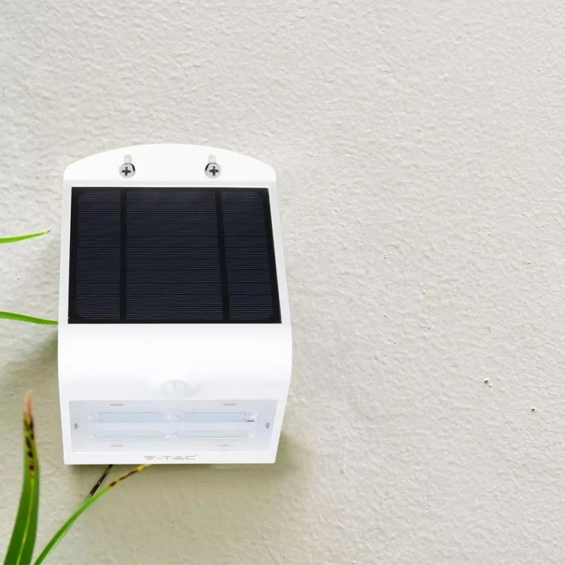 Halogen Solarny 3W LED 3000K+4000K Biały+Czarny VT-768 V-TAC 400lm