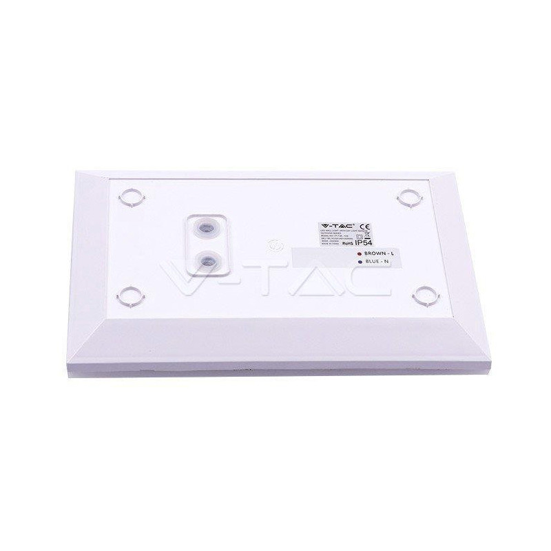 Oprawa Ścienna V-TAC 10W LED Numer Domu SAMSUNG CHIP Biała VT-7-06 4000K 800lm IP54 3 Lata Gwarancji