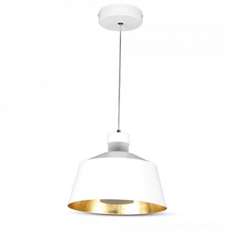Oprawa Wisząca LED V-TAC 7W (Akryl) Biały Lamp Klosz 250x190mm VT-7444 3000K 400lm