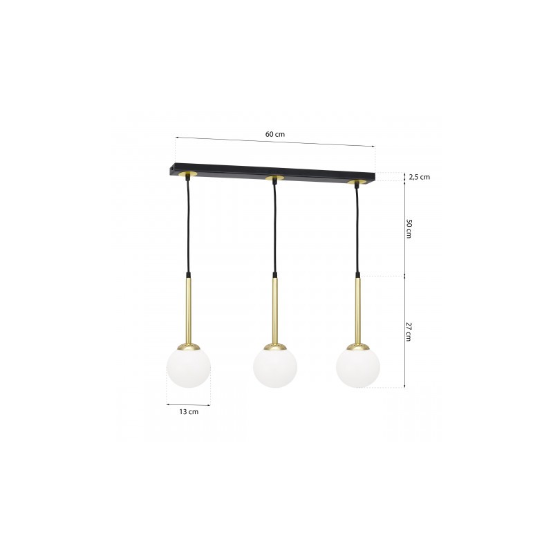 Lampa wisząca PARMA 3xE14