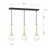Lampa wisząca PARMA 3xE14
