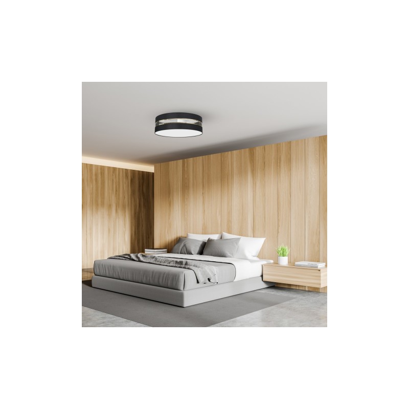 Lampa Sufitowa ULTIMO BLACK 3xE27 60cm