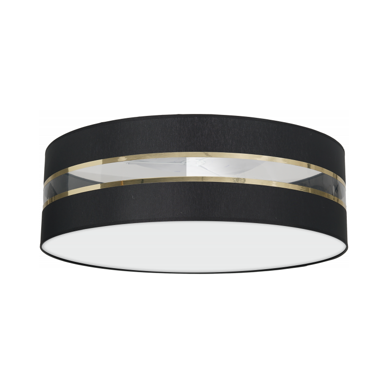 Lampa Sufitowa ULTIMO BLACK 3xE27 60cm