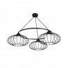 Lampa Wisząca KRONOS BLACK 3xE14