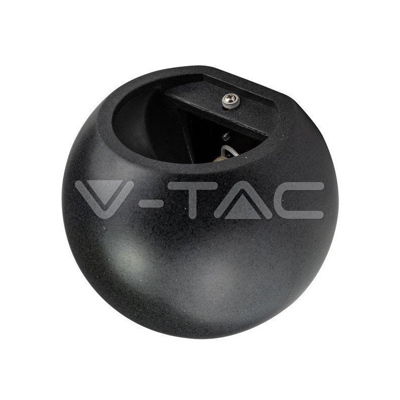 Kinkiet V-TAC BETON G9 LED Okrągly Ciemny Szary IP20 VT-891