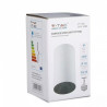 Oprawa Sufitowa V-TAC GU10 Okrągła Biały+Czarny 80x140mm VT-882